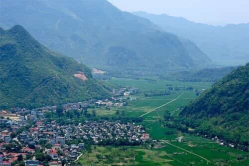 Thung lũng Mai Châu thuộc địa phận huyện Mai Châu 6