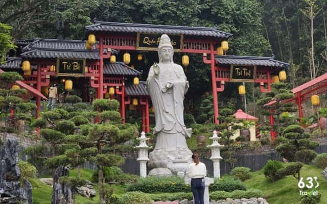 Chùa Cây Thị - ngôi chùa cổ linh thiêng,không gian yên bình