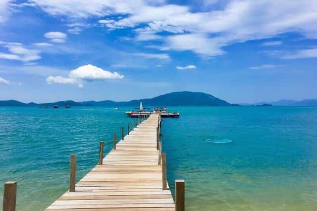 Check-in cầu gỗ ở Đảo Điệp Sơn,Nha Trang