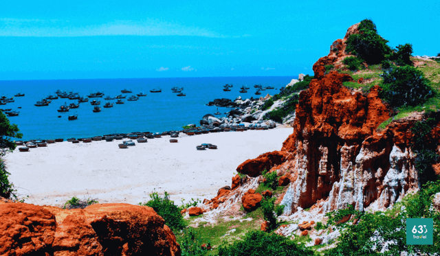 Chiêm ngưỡng vẻ đẹp của Gành Son – 'tân binh' của du lịch Bình Thuận
