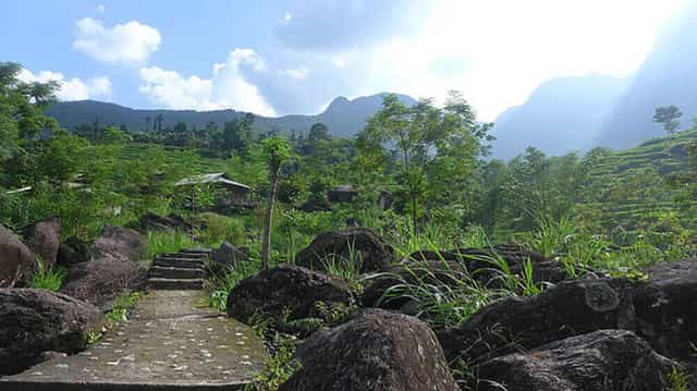 Bãi đá cổ Nấm Dẩn