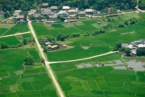 Thung lũng Mai Châu thuộc địa phận huyện Mai Châu 4
