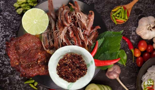 Bò một nắng Gia Lai - Đặc sản làm quà chuẩn ngon,đậm vị