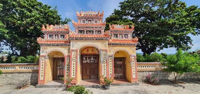 Di tích đình Tấn Lộc ở Ninh Thuận