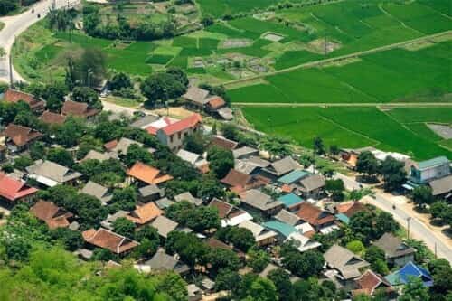 Thung lũng Mai Châu thuộc địa phận huyện Mai Châu 5