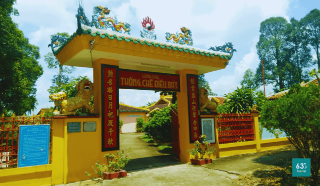 Lăng Ông Tiền quân Thống chế Điều bát,khu di tích nổi tiếng ở Vĩnh Long