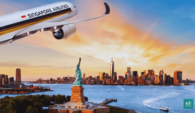 Chuyến bay New York đến Singapore giá 21.000 USD