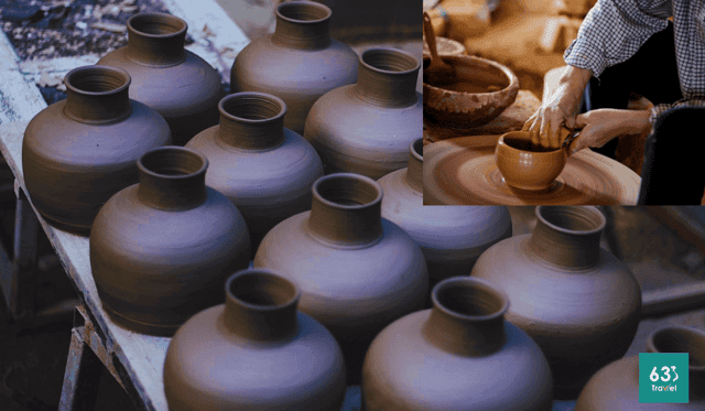 Làng gốm Hương Canh – Mộc mạc gốm sành Vĩnh Phúc
