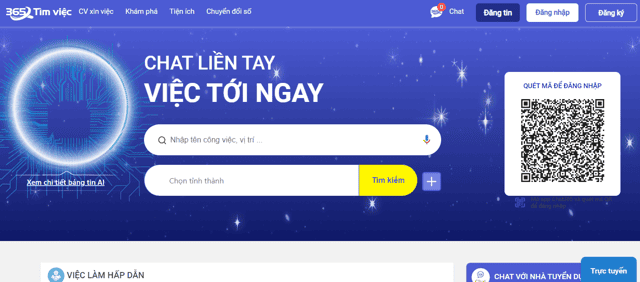 Timviec365 - Trang web tuyển dụng nhân sự về ngành du lịch,khách sạn