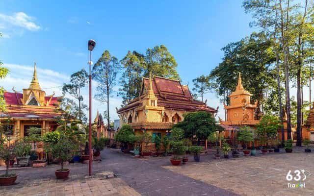 Chùa Pothisomron - Kiệt tác kiến trúc Khmer cổ kính tại Cần Thơ