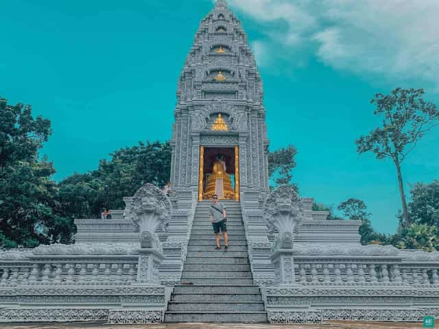 Chùa Som Rông - Ấn tượng kiến trúc chùa Khmer Nam Bộ