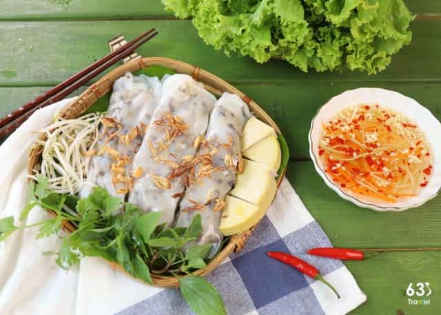 越南卷粉(Bánh cuốn)