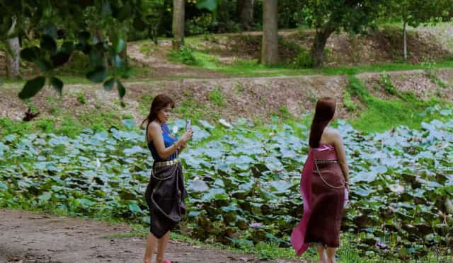 Ao Bà Om là thắng cảnh thiên nhiên độc đáo ở Trà Vinh thu hút hàng nghìn lượt du khách cả nước đến tham quan