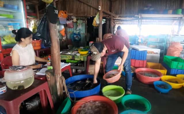 Hải sản ở biển Tân Thành tươi ngon và rẻ, trở thành đặc sản