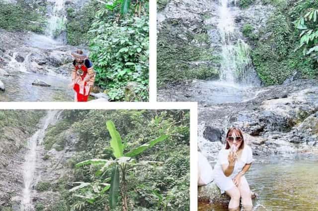 Pù Lầu Waterfall attracts many visitors for sightseeing and experiences