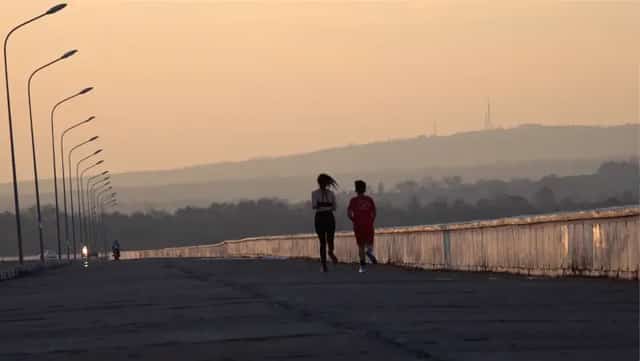 The scenery here in the late afternoon is truly beautiful.