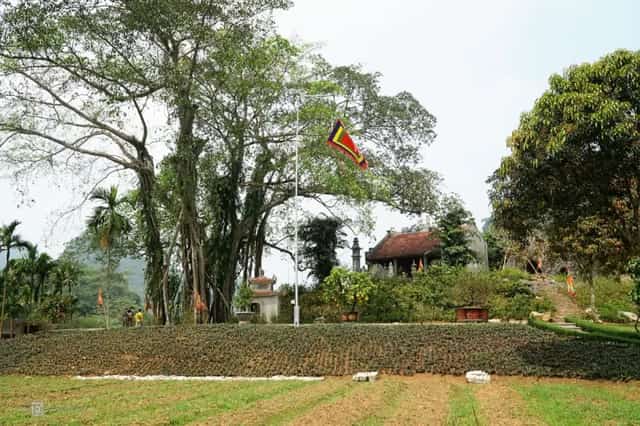 A serene countryside.