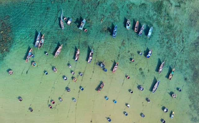 ビンチャウ村は「古代船の墓場」として有名な地域とされている