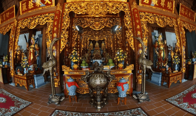 Following its reconstruction, Hoang Phuc Pagoda now embodies the traditional Vietnamese pagoda's space, layout, and architecture.