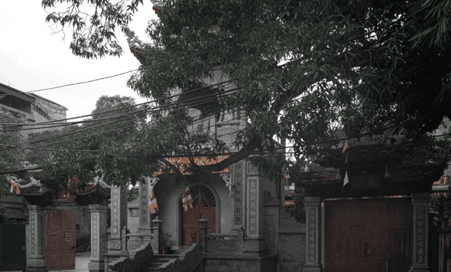 Chùa Ngâu (tên chữ là Hưng Long tự), nằm ở phía bắc làng Ngâu, xã Tam Hiệp, huyện Thanh Trì, Hà Nội