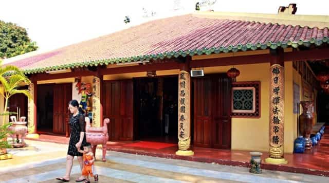An ancient corner of Phung Son Pagoda