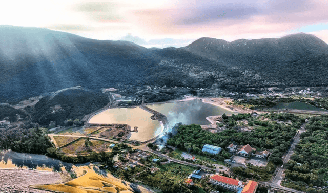Freshwater reservoirs in Côn Đảo