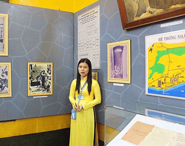 Côn Đảo Museum preserves war relics, inviting visitors to explore and learn about its history.