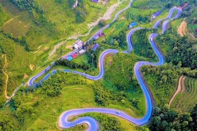 The Happiness Road is one of Vietnam's most magnificent routes
