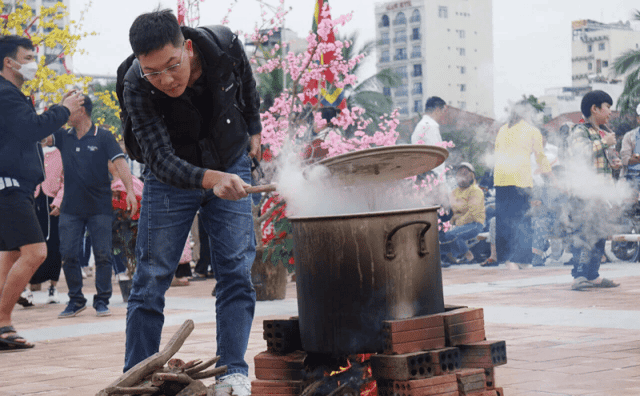Không gian Tết cổ truyền được tái hiện để du khách trải nghiệm, hiểu hơn về văn hóa của Việt Nam