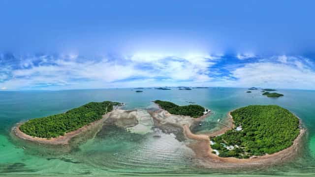 The Bà Lụa Archipelago consists of over 40 large and small islands