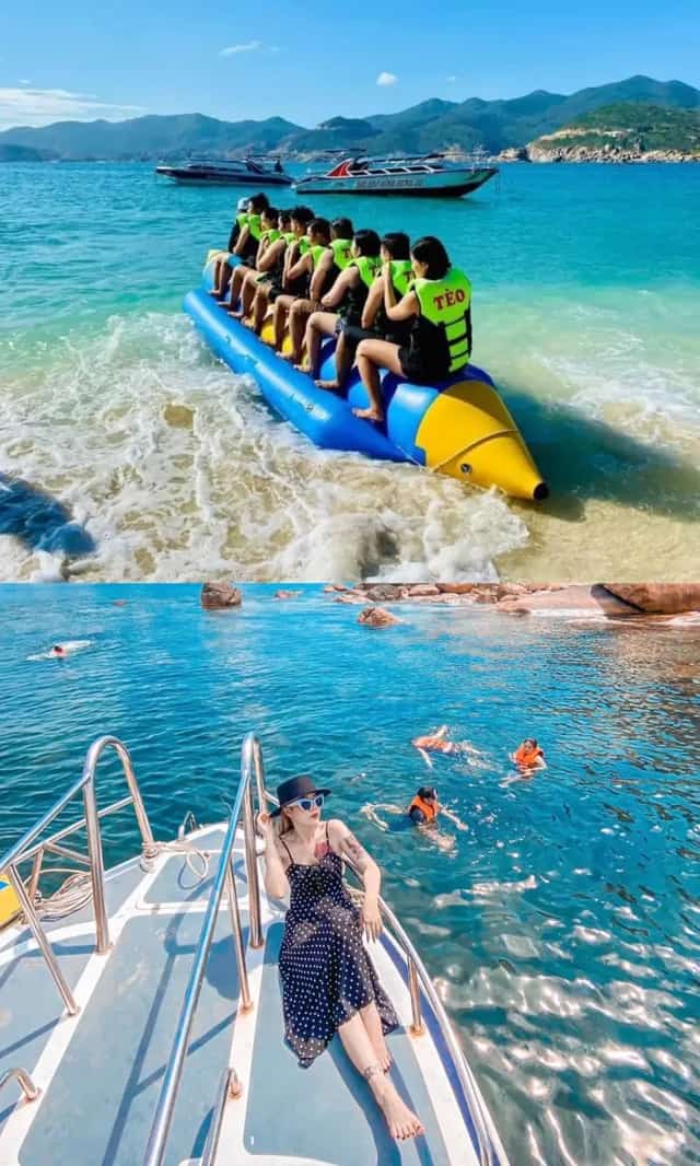 来到这里,游客们一定不能错过体验各种海上活动的乐趣