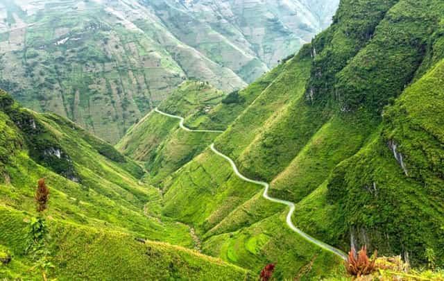 马皮岭（河江）- 四大山口峰 