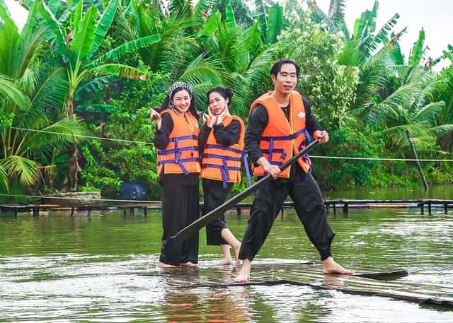 Có hơn 30 trò chơi để du khách tham gia trải nghiệm