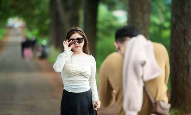 독특하고 특별한 아름다움을 지닌 수백 년 된 소나무 길은 수백 명의 방문객들을 끌어모아 기념사진을 남기게 합니다