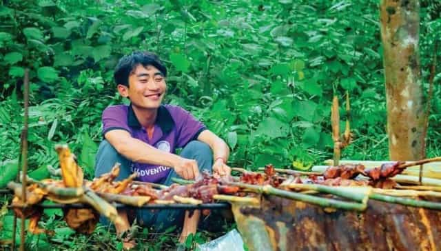 Thú vị trải nghiệm BBQ dưới thác
