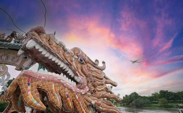 Hoàng hôn ở Phù Châu miếu
