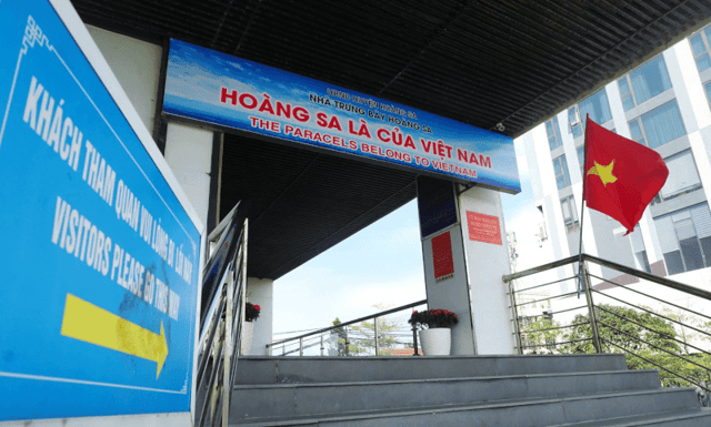 Nhà trưng bày là nơi tuyên truyền, khẳng định chủ quyền của Việt Nam đối với hai quần đảo Hoàng Sa, Trường Sa