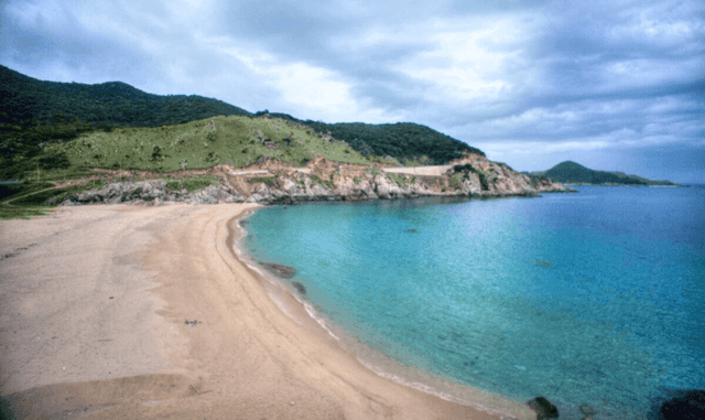 Phong cảnh ở bãi Chuối