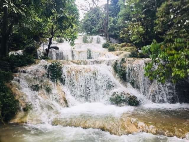 Sự hùng vĩ của thác 7 tầng ở Thái Nguyên