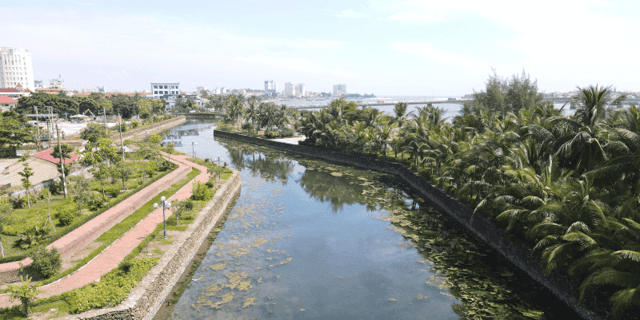 Đồng Hới Ancient Citadel is centrally located within the city