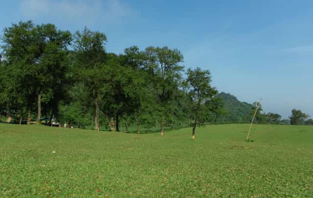 Bãi Bùi được khách du lịch giữ gìn vệ sinh cẩn thận