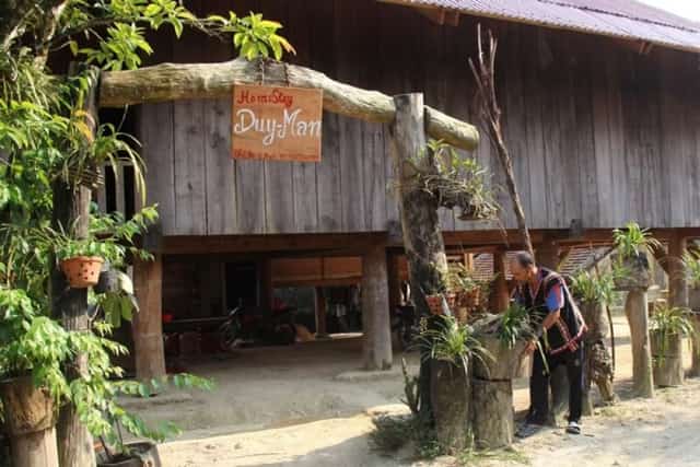 Những homestay phục vụ khách lưu trú ở làng Vi Rơ Ngheo