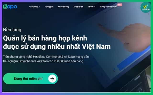 SAPO - Địa chỉ thiết kế web khách sạn nổi tiếng