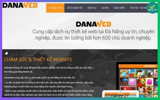 Da Nang Web hỗ trợ thiết kế các mẫu website khách sạn chất lượng