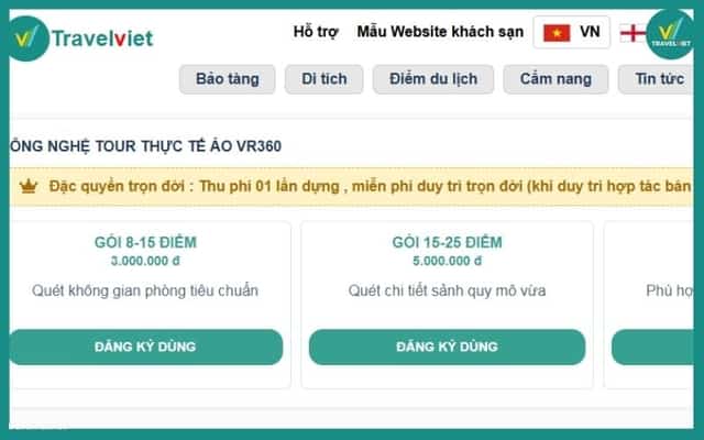 TravelViet cung cấp giải pháp dựng tour VR360 cho homestay