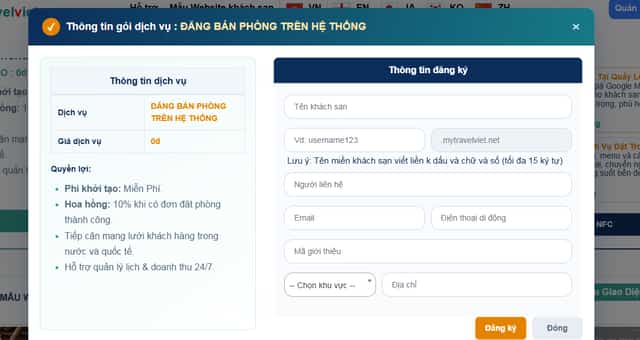 TravelVietに民泊情報を提供