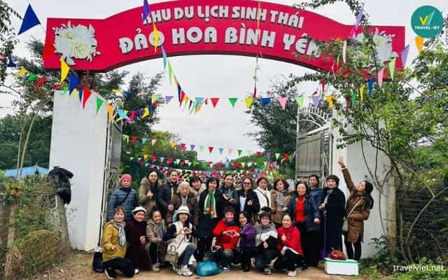 Khu du lịch sinh thái Đảo hoa Bình Yên