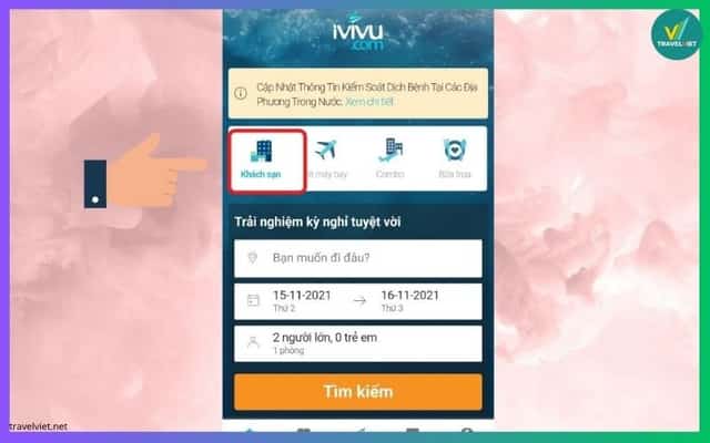 Nền tảng bán phòng iVIVU