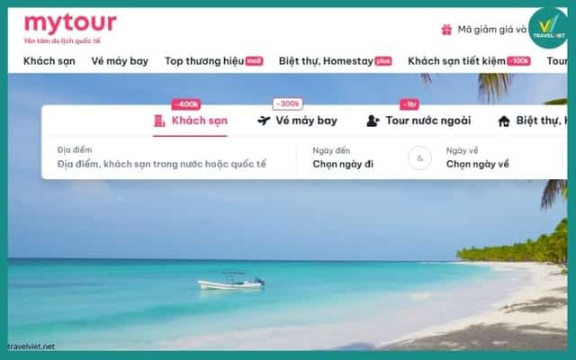 部屋販売予約サイト Mytour.vn