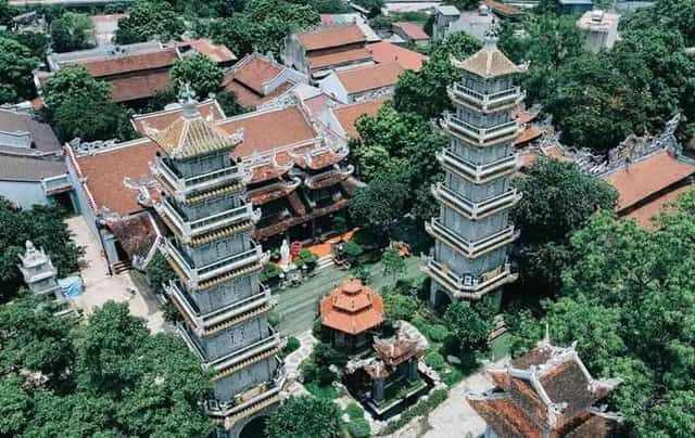 Ngâu寺外观